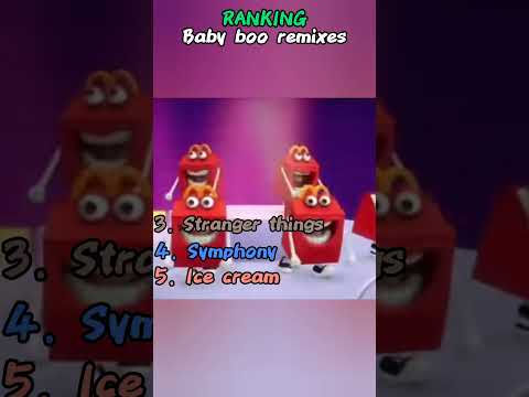 ranking BABY BOO remixes. #viral #meme #funny #music #babyboo #trend
