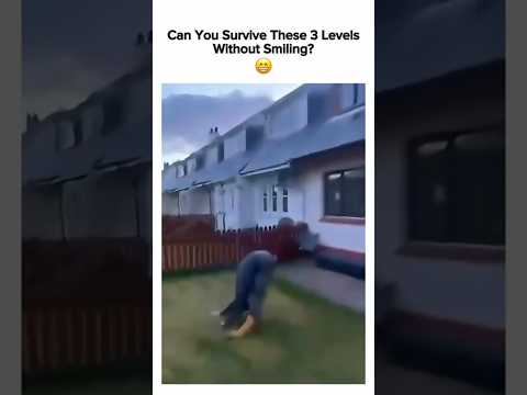 3 Levels! Try Not to Smile!😁 #funny #memes