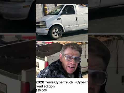 Tesla cybertruck lol #funny #meme #jokes #tesla #sarcasm