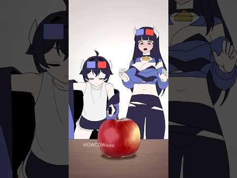 옷을 없애는 마술쇼...! #animation #memes