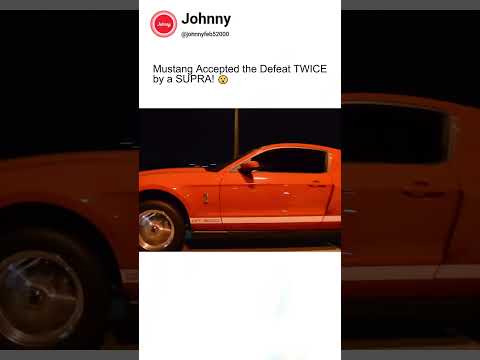 Remember the SUPRA VS MUSTANG Meme #shorts #cars #racing #viral #viralvideo